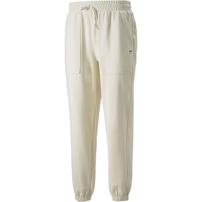 PUMA Мъжки анцуг Puma Fleeced Jogging Bottoms Mens - Cream