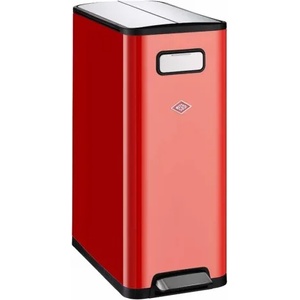 WESCO Кош за отпадъци - Big Double Master, 2x20 л червен
