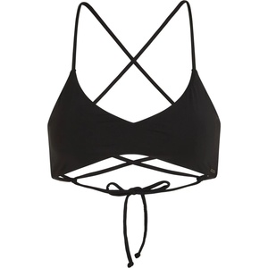 O'Neill Дамско бикини горнище O'Neill Women's Huntington Bralette Top Bikini top - Black Out - размер 40 (EU) (150-6546-0114)