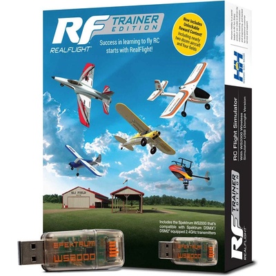 Realfight RealFlight Trainer Edition RC letecký simulátor WS2000 bezdrátové USB rozhraní