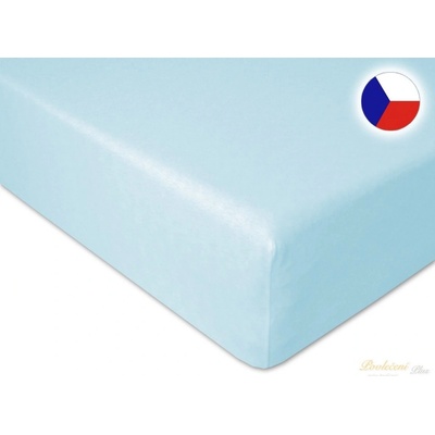 Brotex jersey prostěradlo Exclusive světle modré 60x120