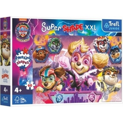 Trefl Happy Dogs 60 XXL Super Shape Paw Patrol 60x40cm