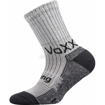 VoXX Bomberik Detské ponožky svetlo sivá