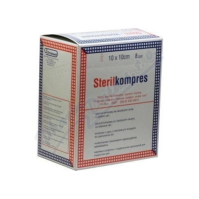 Steriwund Gáza kompr. ster. 10 x 10 cm/25 x 2 8 vrst.