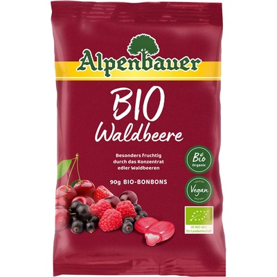 ALPENBAUER Přírodní bonbóny lesní plody BIO 90 g