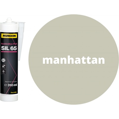 Murexin SIL 65 Profi Sanitárny silikón310 ml manhattan