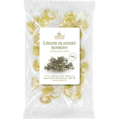 Grešík Lišejník islandský bonbóny 100 g