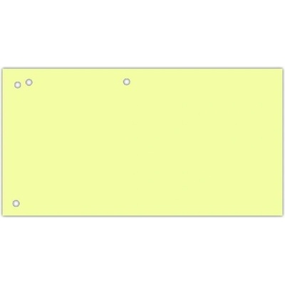 DONAU Разделителна лента DONAU 105x235 mm картон жълт 100 броя U8620100-11PL (U8620100-11PL)