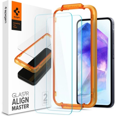 Spigen Samsung Galaxy Galaxy A55 5G (комплект 2) - Spigen Glas. TR Align Master - Clear