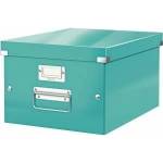 Leitz Кутия Click & Store Leitz, Средна, Тюркоаз