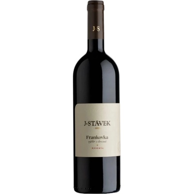 Víno J. Stávek Frankovka VOC 2021 13% 0,75 l (holá láhev)