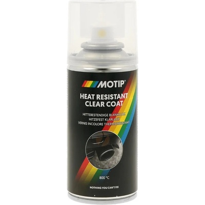 Motip žiaruvzdorný 800 °C bezfarebný lak v spreji 150 ml