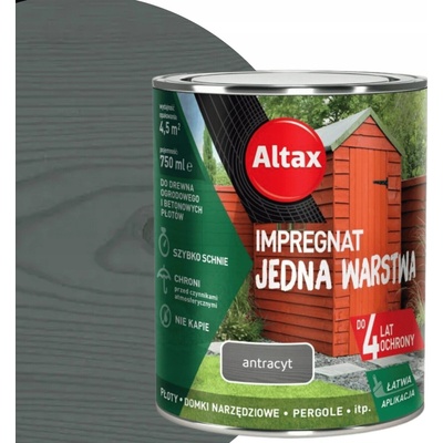 ALTAX Impregnát 0,75L Antracit