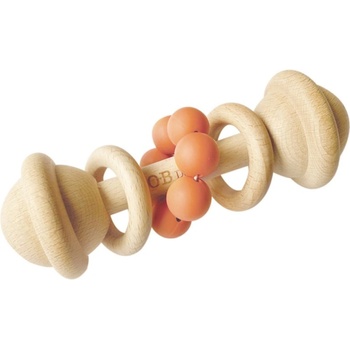 O. B Designs Rattle Toy дрънкалка Cinnamon 3m+