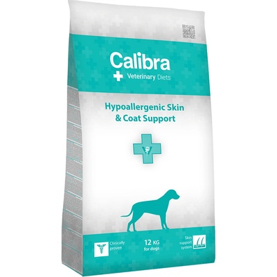Calibra Veterinary Diet Dog Hypoallergenic Skin & Coat s lososem 2 x 12 kg