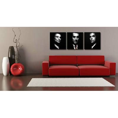 Ručne maľovaný POP Art obraz Goodfellas - 120x40 cm