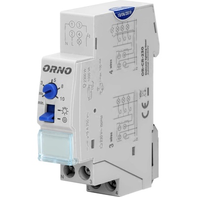 Schodišťový automat Orno 230 V IP20 16 A