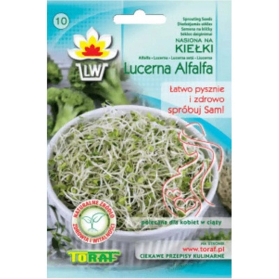 Biomiska vojtěška lucerna seta semínka na klíčení 20 g