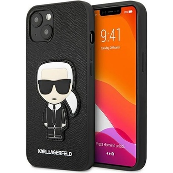 KARL LAGERFELD Калъф Karl Lagerfeld KLHCP13SOKPK, за iPhone 13 mini 5.4"", черен (KF000787-0)