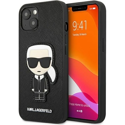 KARL LAGERFELD Калъф Karl Lagerfeld KLHCP13SOKPK, за iPhone 13 mini 5.4"", черен (KF000787-0)