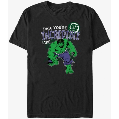 ZOOT. Fan Черна унисекс тениска ZOOT. Fan Marvel Incredible Like Dad ZOOT. Fan | Cheren | МЪЖЕ | L