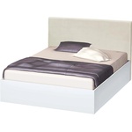 Bogdan Furniture G Легло Мебели Богдан Hey BM, бяло с табла Teks, слонова кост - bogdanmebel