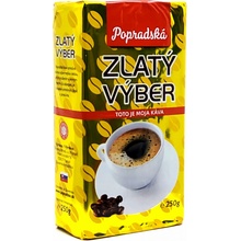 Popradská káva Zlatý výber mletá 250 g