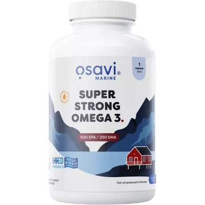 Osavi Super Strong Omega 3 | 500 EPA / 250 DHA [180 Гел капсули]