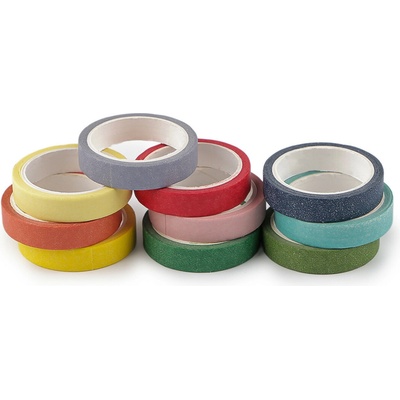 Stoklasa Washi papírová lepicí páska šíře 7 mm mix
