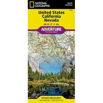 USA Kalifornie Nevada 1:1,3mil.