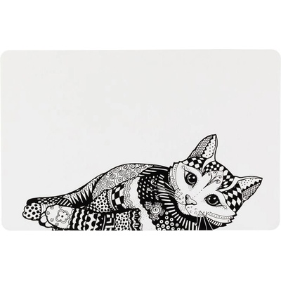 TRIXIE Подложка под купички - 44 x 28 см, черно-бяла