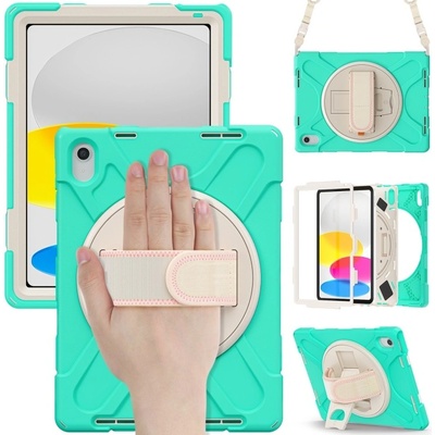 Vsetkonamobil 55286 SOLID Odolný kryt pre Apple iPad A16 2025 / iPad 2022 MINT GREEN