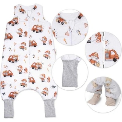 Baby Nellys Spací vak se zahrnovacími nohavičkami Baby fireman – Zboží Dáma