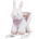 Kikka Boo Люлееща играчка със седалка Bunny (31201040013)