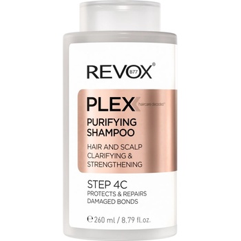 Revox Cosmetics REVOX B77 Plex Purifying Shampoo Step 4C Шампоан за коса дамски 260ml