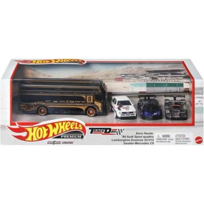 Mattel Hot Wheels Premium Speed Waze, Classic Hydroplane, Citroen H Van, Toyota Stout Drift Truck