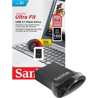SanDisk Cruzer Ultra Fit 64GB SDCZ430-064G-G46