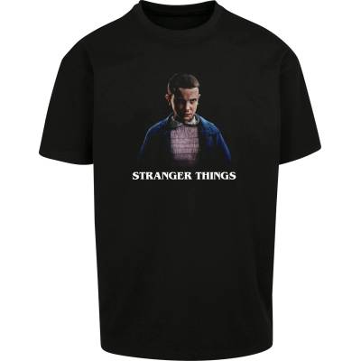 MERCHCODE Тениска Stranger Things Chapter Six Heavy Oversize Tee black XXLUB-MC1441-00007 - Черен, размер L