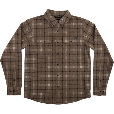 Independent Belmont flanelová košel'a dlhý rukáv 153512 brown/black