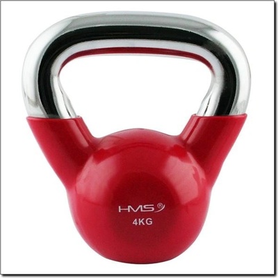 HMS Kettlebell s chromovým úchopom 4 kg