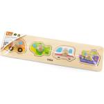 Viga Toys Плосък пъзел Viga - Превозни средства (44534) - baby