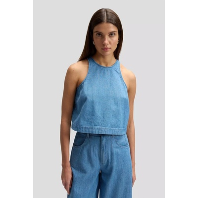Lee Regular Boxy Sleeveless Top 112376987 Dámsky ľanový top Denim