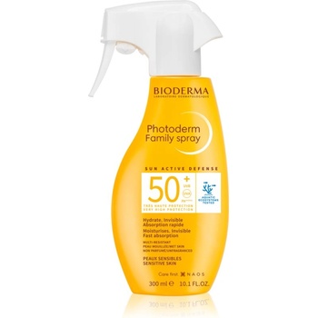 BIODERMA Photoderm Family Spray SPF50+ слънцезащитен спрей SPF 50+ 300ml