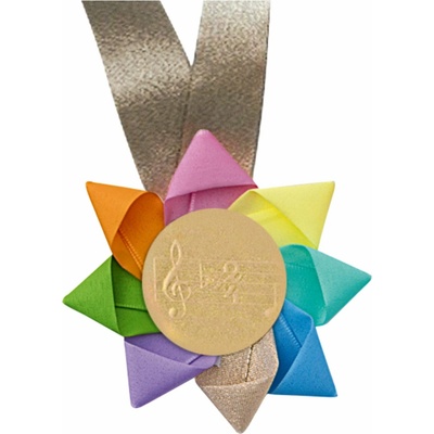 Kokardová MEDAILE průměr 11 cm