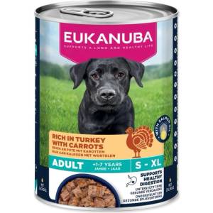 EUKANUBA Консерва EUKANUBA Adult, богата на пуйка с моркови 400 г (1724-6219)