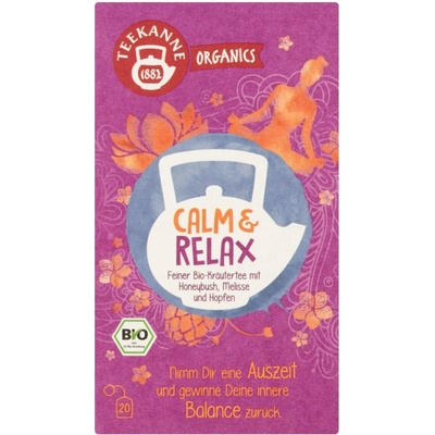 TEEKANNE ORGANICS Bio CALM & RELAX bylinný čaj 20 x 1,8 g