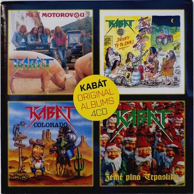 Kabát - Original Albums 4CD Vol. 2 (4 CD) (0190295743307)