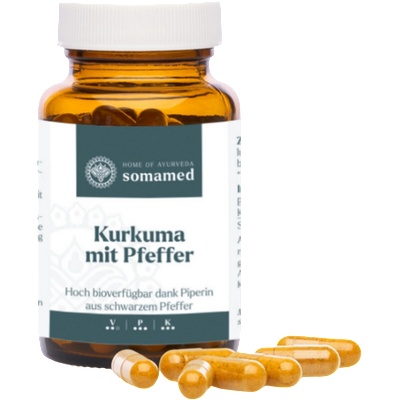 Maharishi Ayurveda Био куркума с черен пипер - 60 капсули