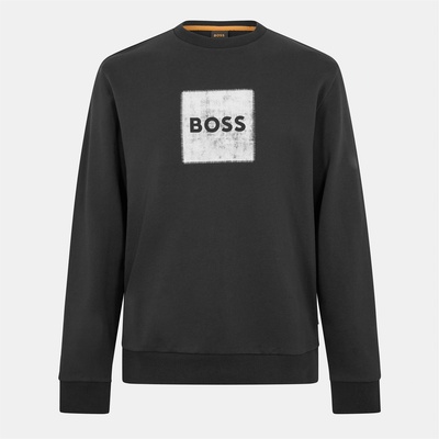 HUGO BOSS Блуза Boss Men's Stitch Crew Crew Sweatshirt - Black 001