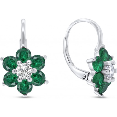 Brilio Silver náušnice EA307WG